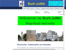 Tablet Screenshot of buch-juwel.de